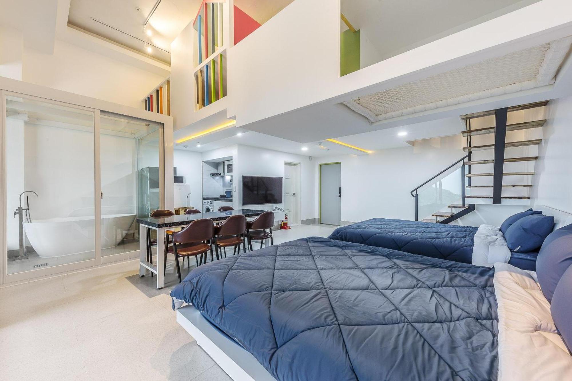 Goseong Belloci Kids Poolivilla Chambre photo